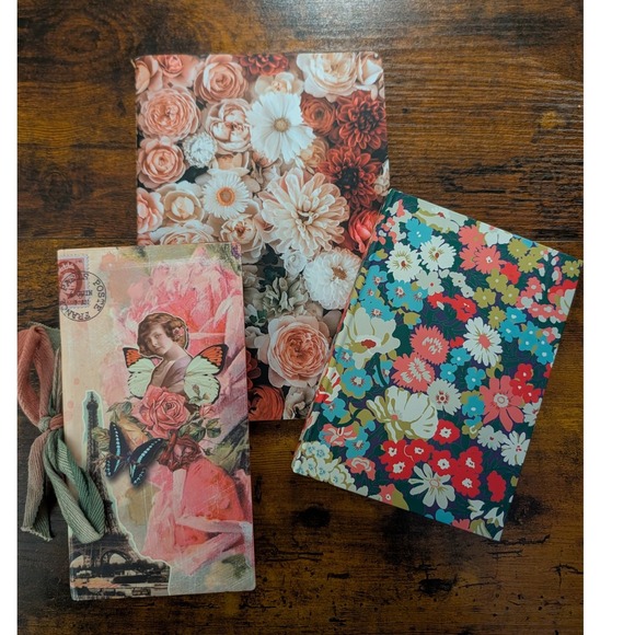 Erin Condren Other - Papaya Erin Condren Liberty London Stationery Lot Journal Notebook Sticky Notes